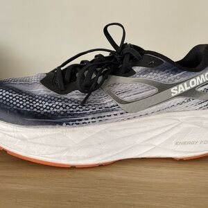 Salomon Aero Glide Black Alloy Sneakers Running Shoes Size 10 Men’s